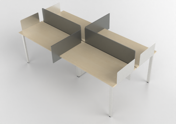 Scrivanie 3D - Scrivania in legno - Kokuyo - Arch - ACCA...