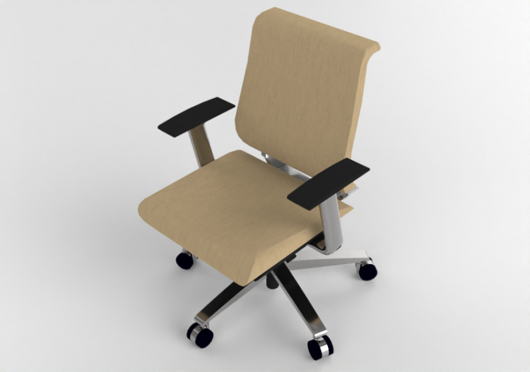 椅子 - Fabric Chair - Kokuyo - Mitra - ACCA software