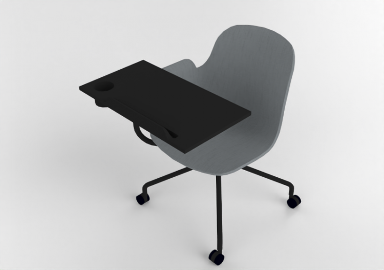 椅子 - Fabric Chair - Kokuyo - All in one - K02 B802W PWX1 -...
