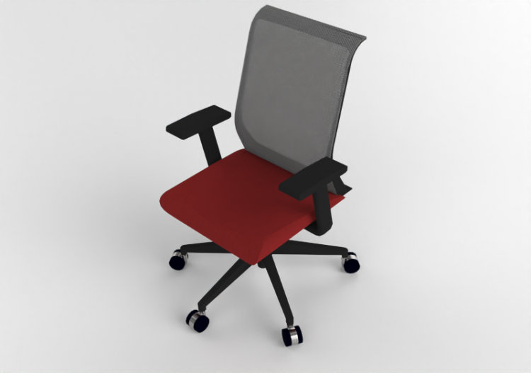 Sillas 3D - Silla de tela - Kokuyo - Entry - ACCA software