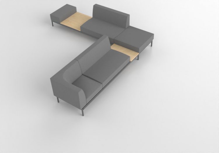3D Sofa - Fabric sofa - Kokuyo - Collesso - CN...
