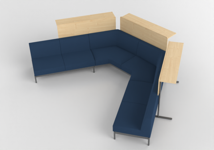 3D Sofa - Fabric sofa - Kokuyo - Collesso - CN 16AEE6AGYEG...