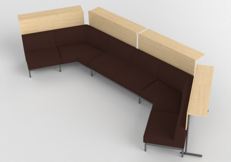 3D Sofa - Fabric sofa - Kokuyo - Collesso - CN 16AFE6AGYEG...