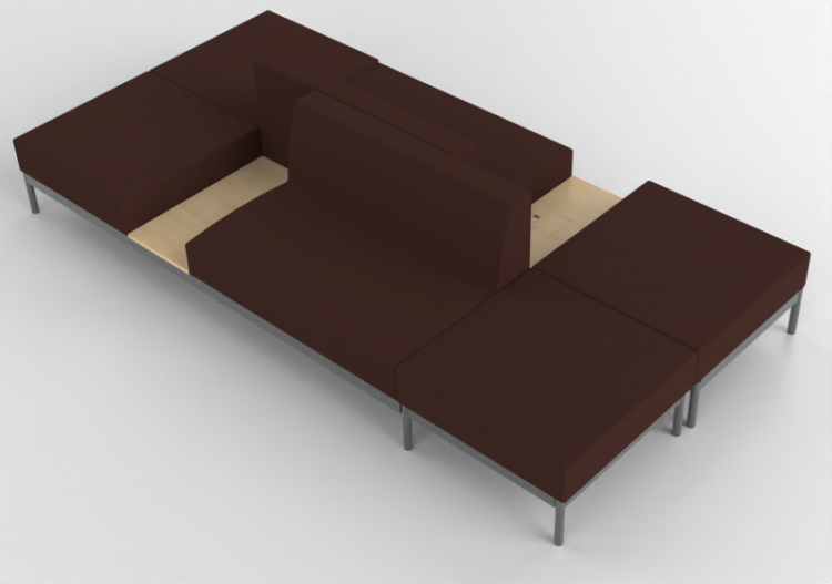 3D Sofa - Fabric sofa - Kokuyo - Collesso - CN...