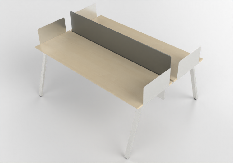 3D Schreibtische - Schreibtisch aus Holz - Kokuyo - Arch -...