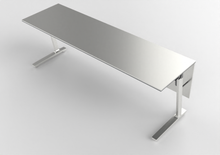 3D Desks - Metal Desk - Kokuyo - Calm - KT PWS1409SAWPAWNN...