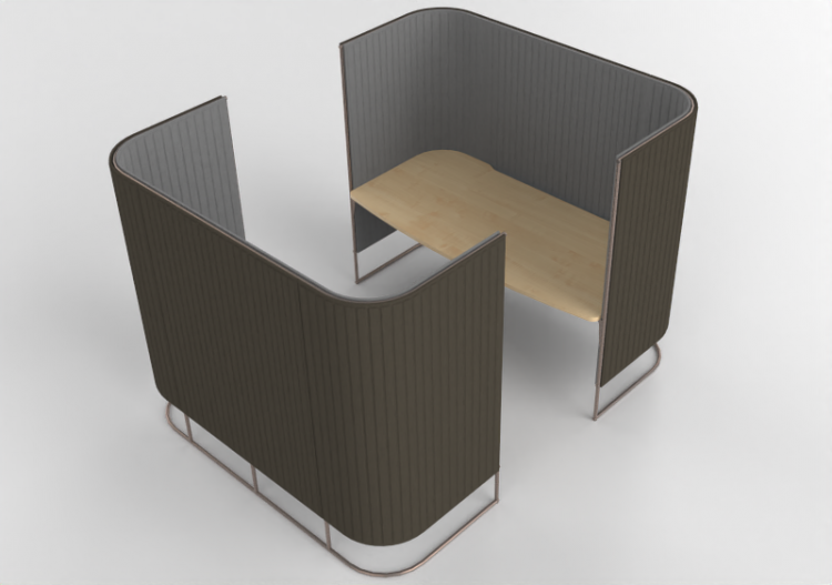 Bureaux 3D - Espace conférence - Kokuyo - Inframe- SN...
