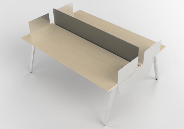 3D Schreibtische - Schreibtisch aus Holz - Kokuyo - Arch -...