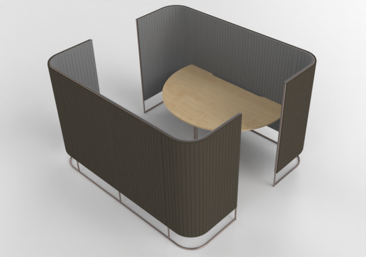 Bureaux 3D - Espace conférence - Kokuyo - Inframe- SN...