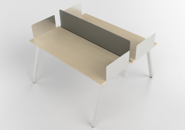 Bureaux 3D - Bureau en bois - Kokuyo - Arch - ACCA software