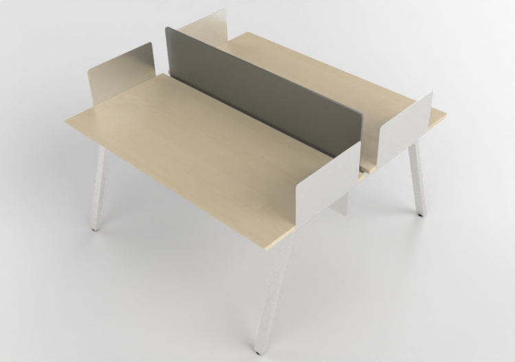 Scrivanie 3D - Scrivania in legno - Kokuyo - Arch - ACCA...