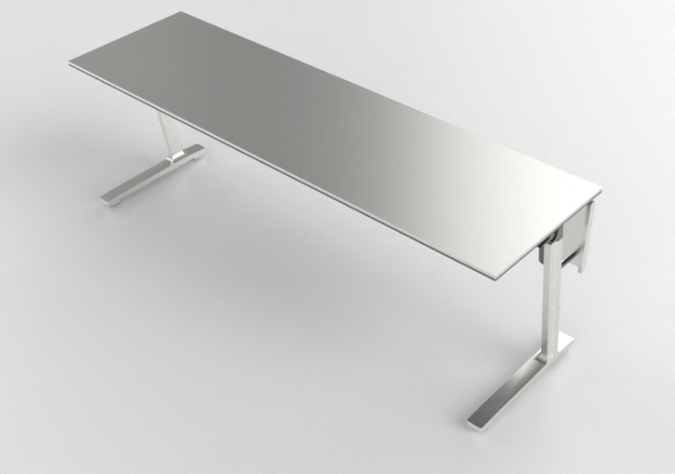 Bureaux 3D - Bureau en métal - Kokuyo - Calm - KT...