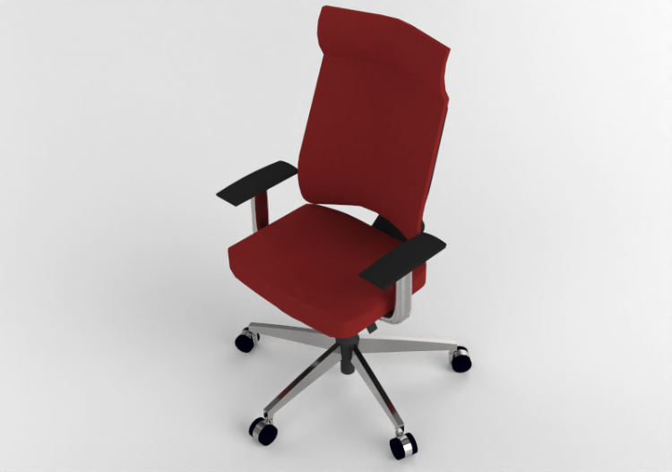 Chaises 3D - Chaise de bureau - Kokuyo - Wizard 3 - ACCA...