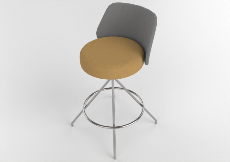 椅子 - Fabric Stool - Kokuyo - Coode - CK K3080SAAGN1SGNED -...