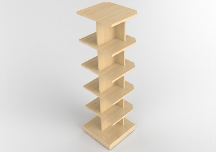 Librerie e Contenitori 3D - Mensola in legno - Kokuyo -...