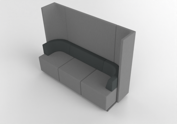 3D Sofa - Modular office sofa - Kokuyo - Bracket - CN...