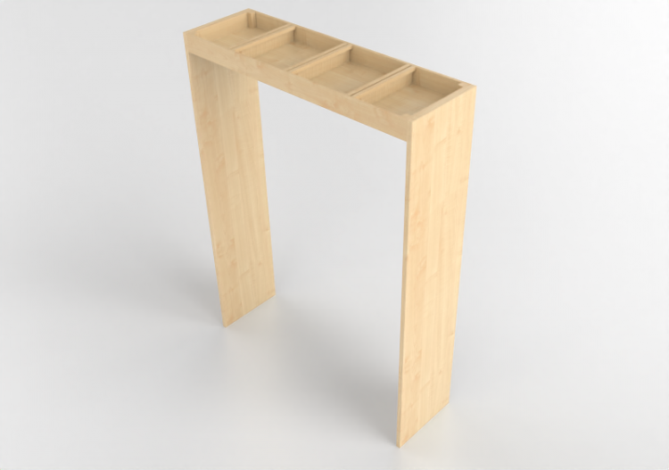 3D Zubehör - Holzregal - Kokuyo - Days Office Boundary - XY...