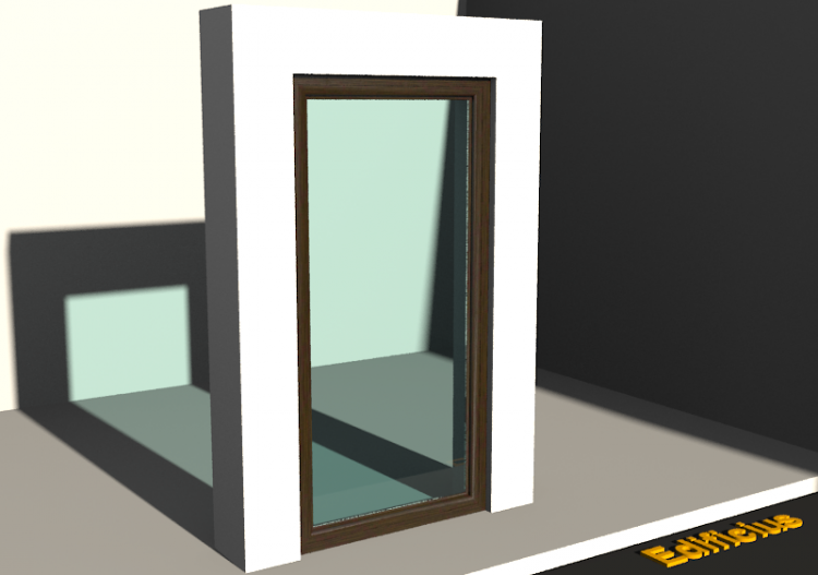 3D Tür/Fenster - V [R] 1DF - ACCA software