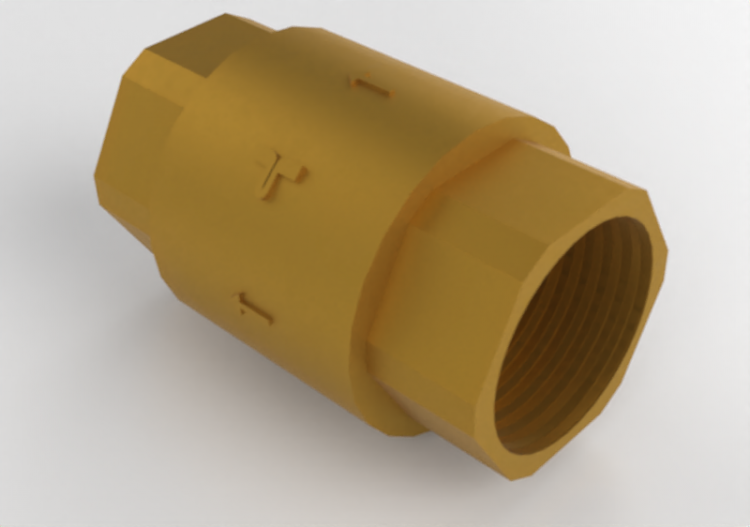 Check valve F/F DN25 (1") - 3500 - 350 0001 - ACCA software