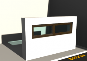 3D Tür/Fenster - K[R] 2DF-FP