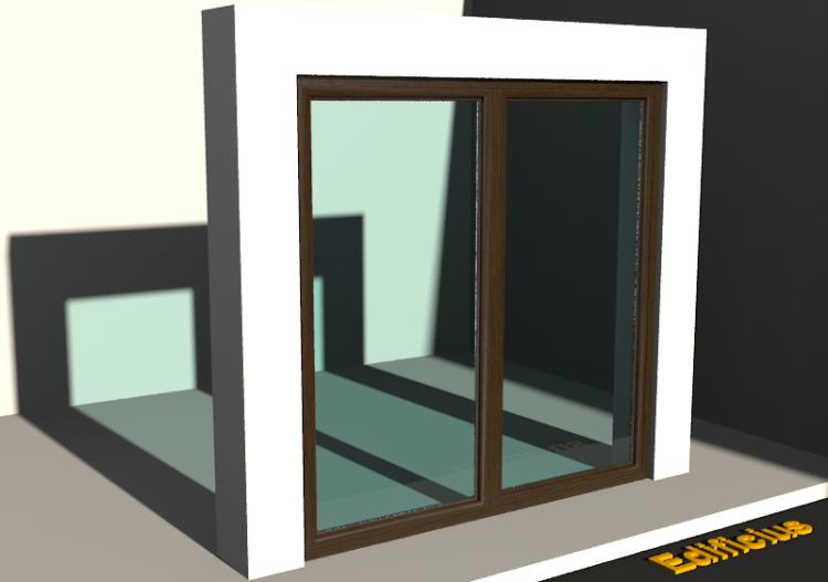 3D Tür/Fenster - K[R] 2DF-FP - ACCA software