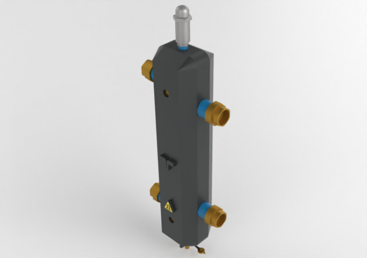 Separador hidráulico magnético DN40 (1"1/2) - 3144ISOL -...