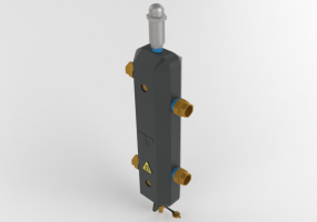 Magnetic hydraulic separator DN25 (1") - 3144ISOL - 314 0005