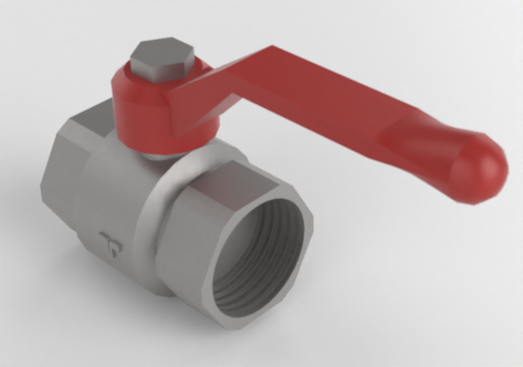 Ball valves DN25 (1") - 2310 - 231 0001 - ACCA software
