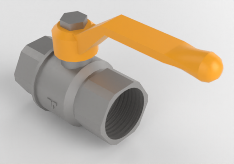 Ball valves GAS DN25 (1") - 2200G - 221 0007 - ACCA...