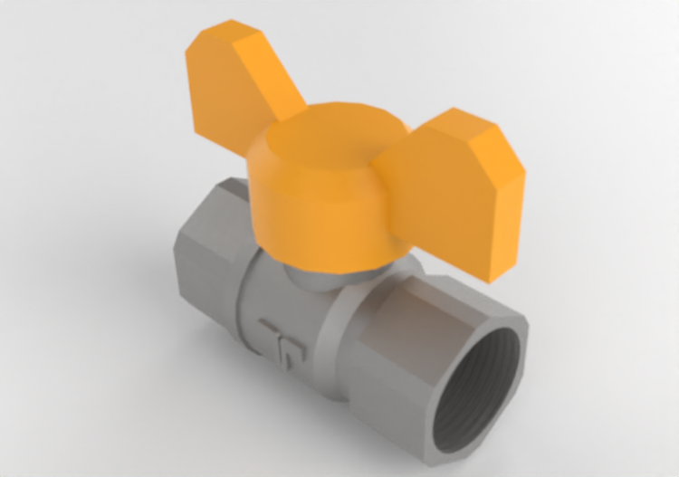 Ball valves DN10 (3/8") - 2220G - 221 0020 - ACCA software