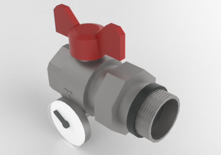 Ball valves DN25 (1") - 2120R - 212 0043 - ACCA software
