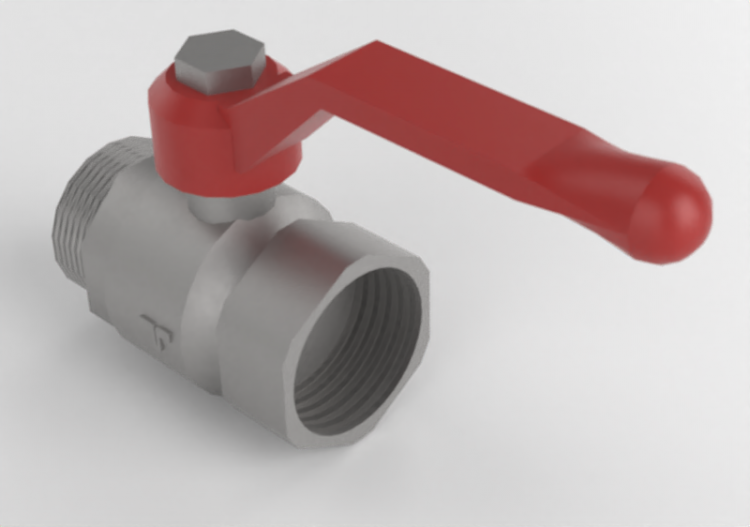 Ball valves DN25 (1") - 2361 - 236 0014 - ACCA software