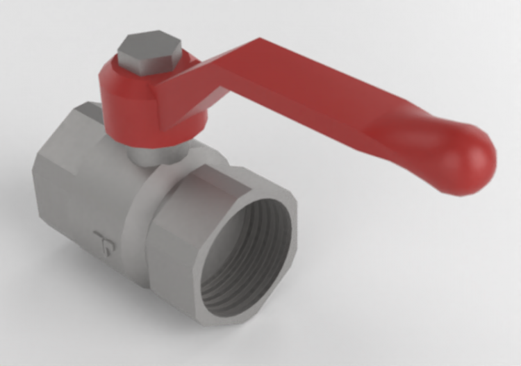 Ball valves DN25 (1") - 2360 - 236 0005 - ACCA software