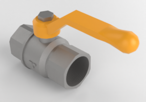GAS-Kugelhähne DN20 (3/4") - 2200G - 221 0003