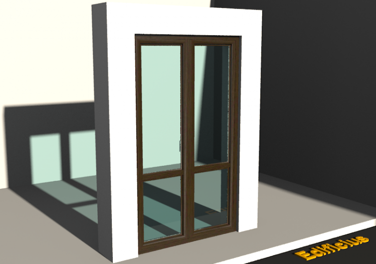 Menuiseries 3D - FN[R] 2VB[2V] MF - ACCA software