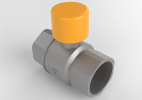 Válvula de esfera GAS DN32 (1"1/4) - 2240G - 221 0030