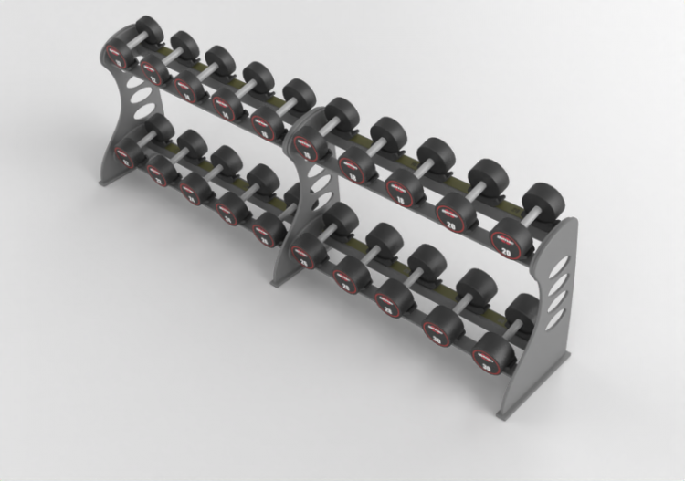 Poster Fitness XUNXI - Grafici Esercizi Con Manubri E Kettlebell Per Allenamento Casa 40x60cm - Foto 2