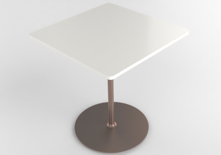 Tables 3D - Petite table en bois laqué - Kokuyo - Franka -...