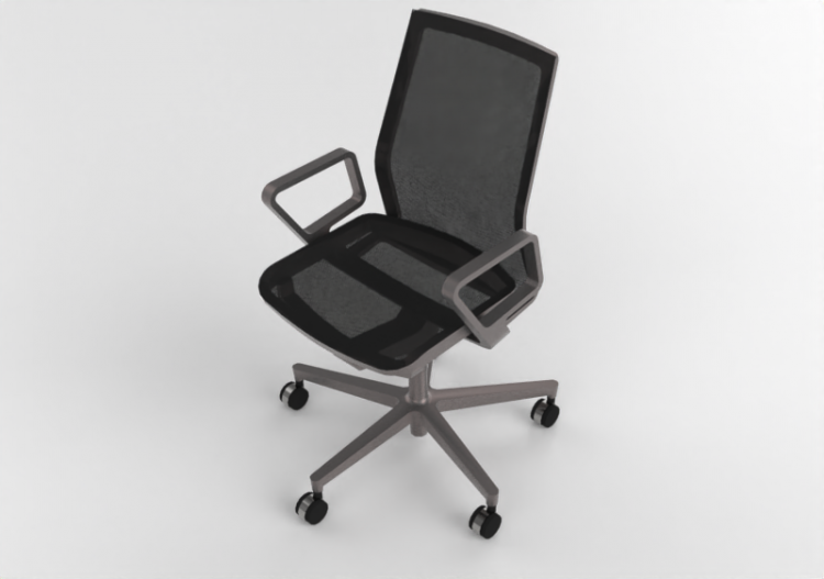 Sedie 3D - Sedia in tessuto - Kokuyo - Fabre - C01 B151MU -...