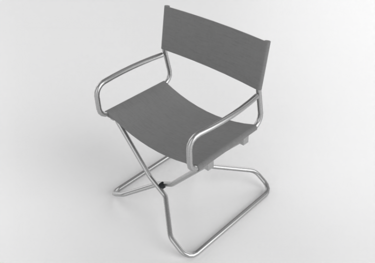 Chaises 3D - Chaise en métal - Kokuyo - Stock Stack - XY...