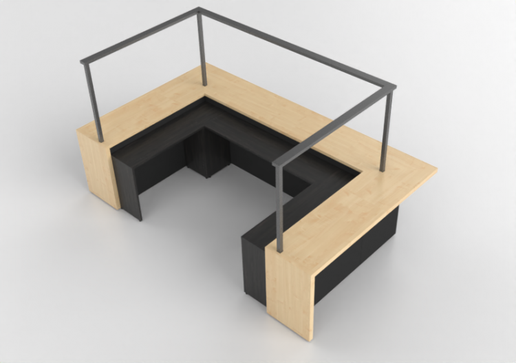 Mobili 3D - Bancone da ristoro - Kokuyo - Days Office...