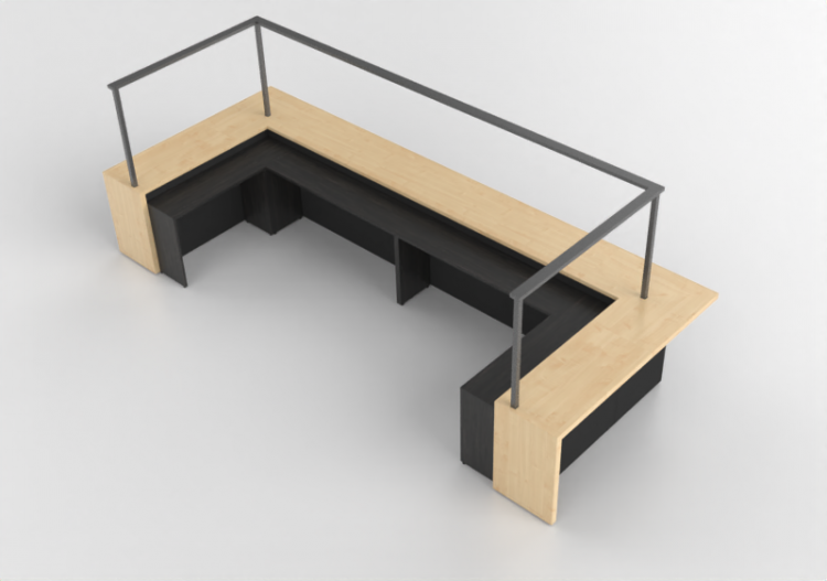 Mobili 3D - Bancone da ristoro - Kokuyo - Days Office...