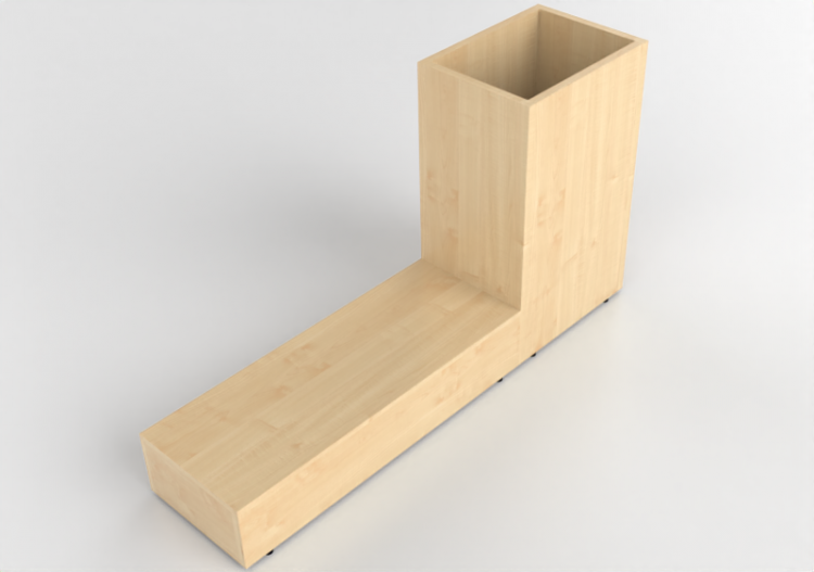 3D Zubehör - Regalboden aus Holz - Kokuyo - Days Office...