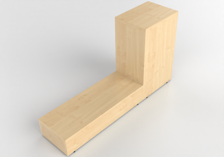3D Zubehör - Regalboden aus Holz - Kokuyo - Days Office...