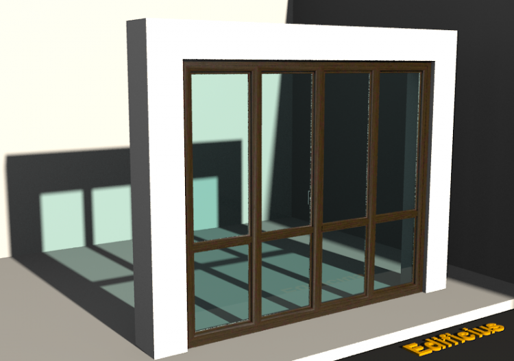 Carpinterías 3D - VN[R] 2HB[2V]+2F[2V] - ACCA software