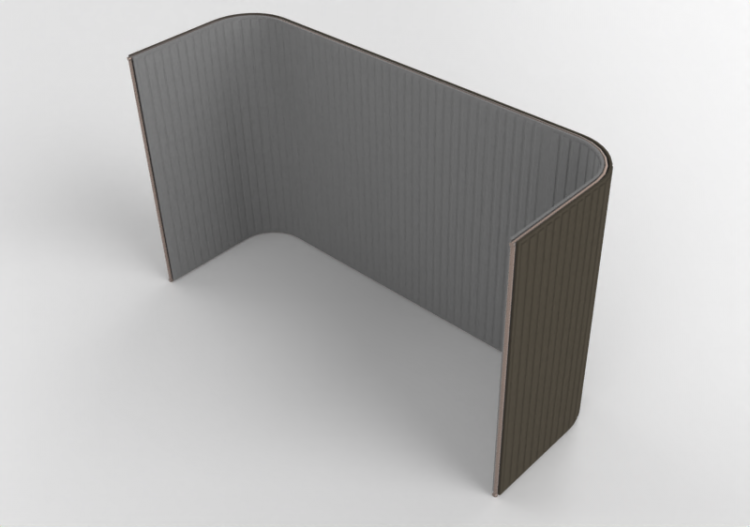 Accessoires 3D - Paroi en tissu - Kokuyo - Inframe - SN...