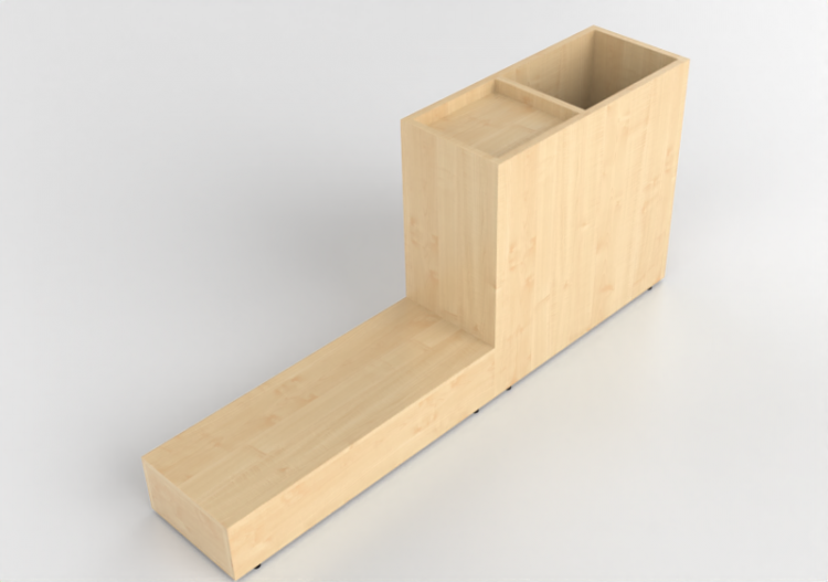 3D Zubehör - Regalboden aus Holz - Kokuyo - Days Office...
