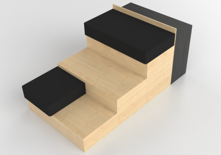 Chairs and Sofas 3D - Storage sofa - Kokuyo - Days Office...