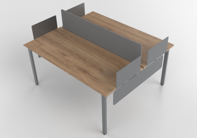 Scrivanie 3D - Scrivania in legno - Kokuyo - Arch - ACCA...