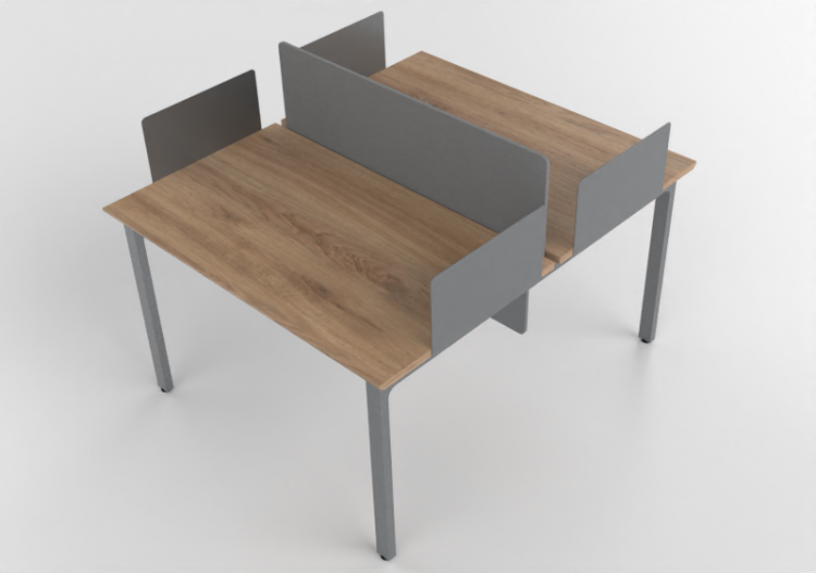 Escritorios 3D - Escritorio de madera - Kokuyo - Arch -...